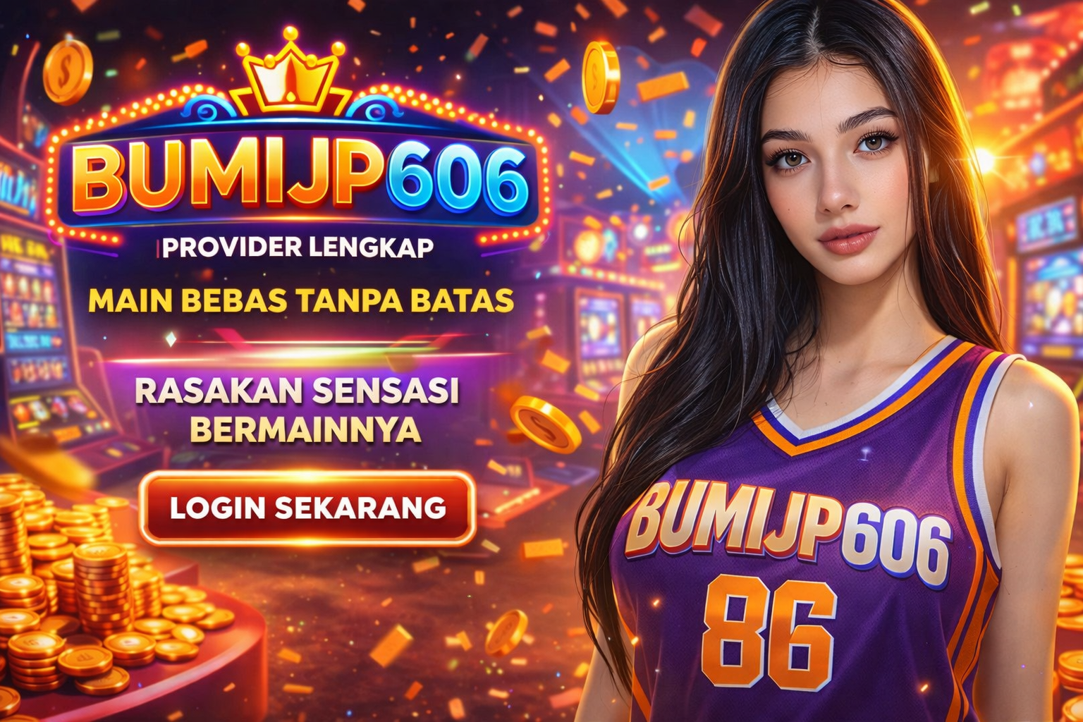 Galeri foto BUMIJP606 • Setiap Aksi Peran Game Bisa Buat Happy Bro! di Jakarta